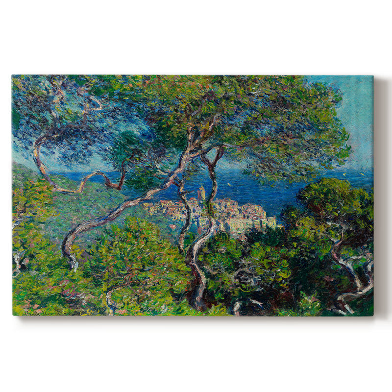 Paysage rétro - CV, H 41 po x l 61 po x P 1,5 po, Toile tendue