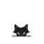 Night Cat - Wrapped Canvas Print-1330722513