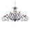 Lustre à niveaux ombré 18 lumières Sienna