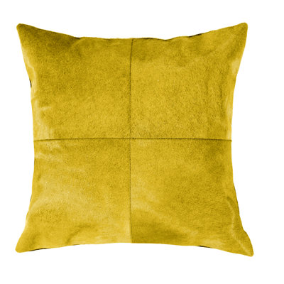 Torino Leather Throw Pillow