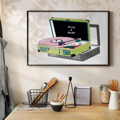 Disque sur toile tendue