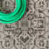 Moten Medallion Textured Weave Gray/Black Indoor/Outdoor Rug