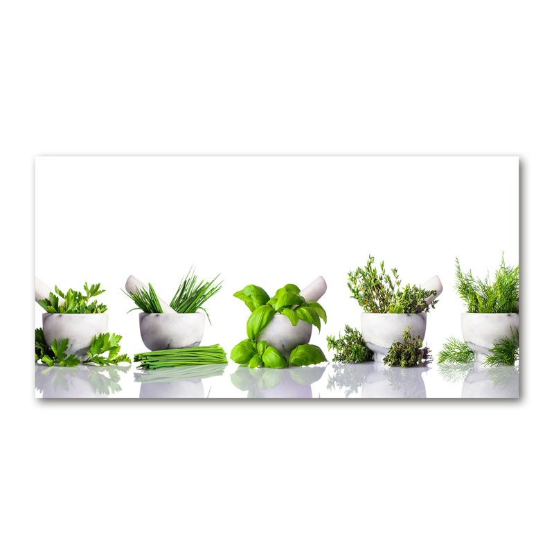 Herbs - Wrapped Canvas Print