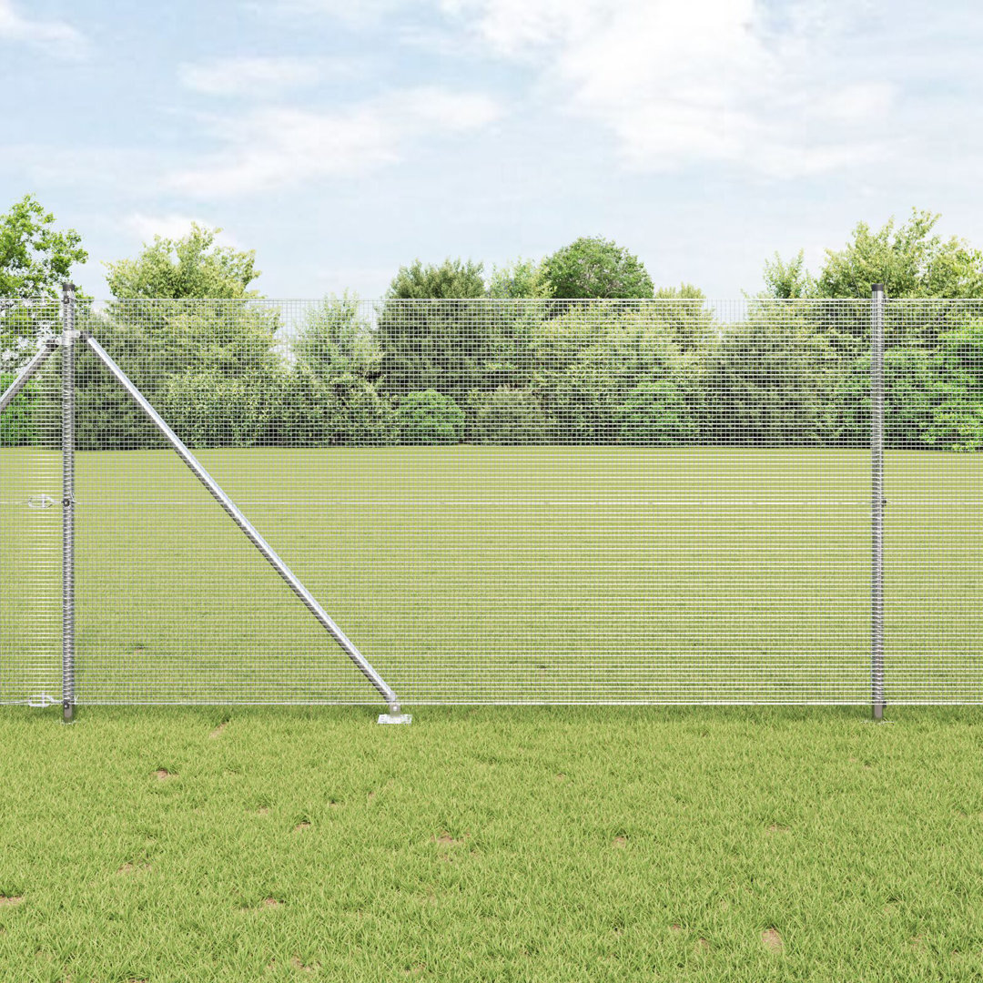 100cm H x 5000cm W Steel Border Fencing