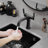 Single-Hole 2-handle Bathroom Faucet with Drain Assembly-94339880