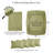 Southshore Fine Linens Vilano Springs Extra Deep Pocket 6-Piece Sheet Set, Ultra Soft Double-Brushed 110 GSM Microfiber Bedding, 21-Inch Deep Pocket, 4 Pillowcases, California King, Sage Green-86340220-86340210