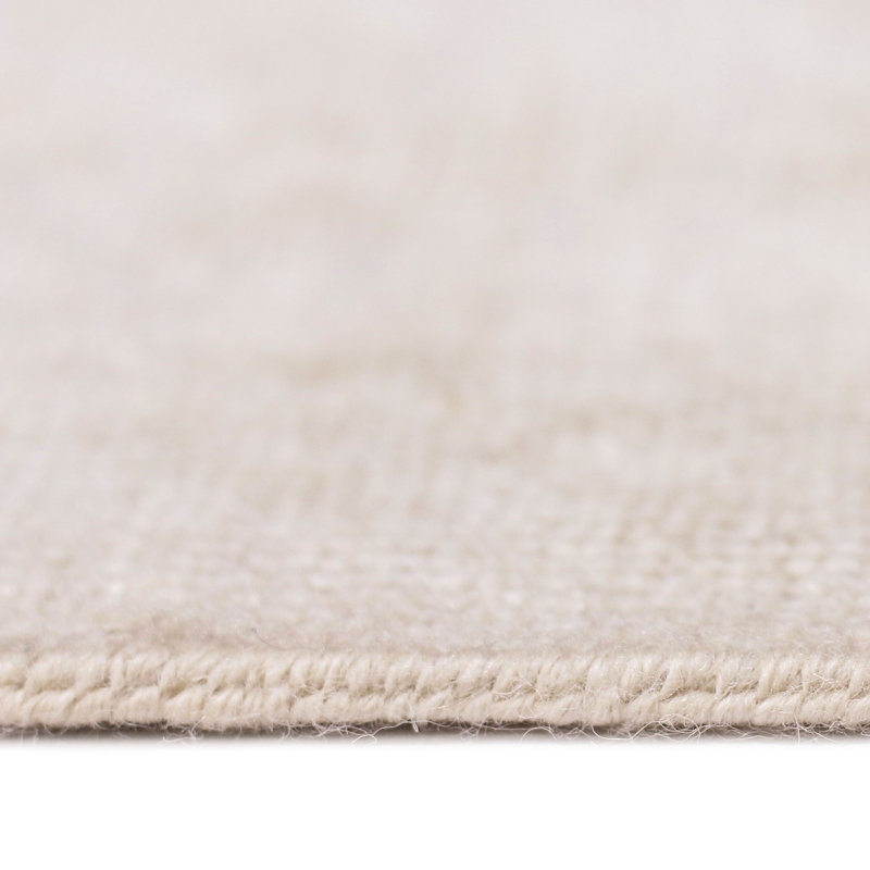 Ainsley Hand-Knotted Beige 2'x3' Rug, Rectangle 2' x 3'
