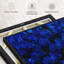 Floral et botanique «Royal Blue Roses Wall Art»-101780089