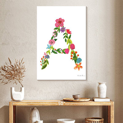 Keiri Floral Alphabet Letter I