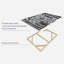 «Golden Bathroom Rules» sur toile-1065550831