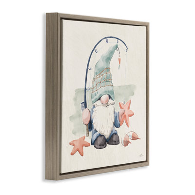 Gnome de pêche d'été