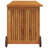 Water Resistant Acacia Solid Wood Deck Box in Brown