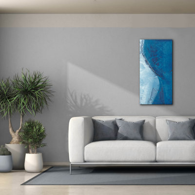  Art mural sur toile 20 po x 40 po «Underc actuelle 1» par Chariklia Zarris