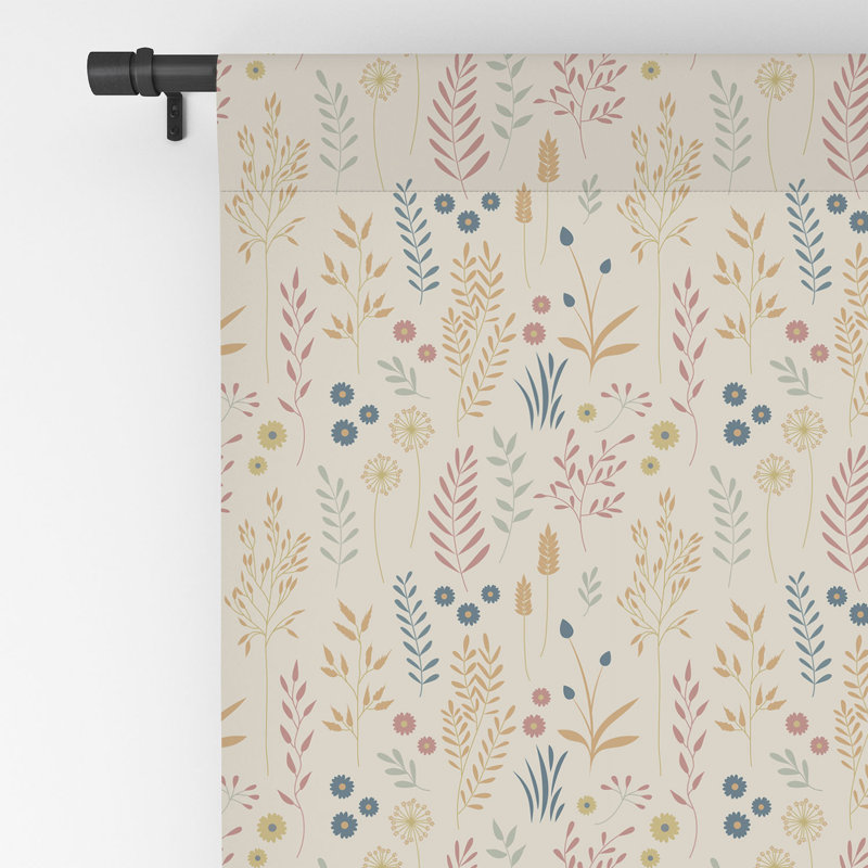 Annelle Blackout Curtain Pair, 50" W x 108" L