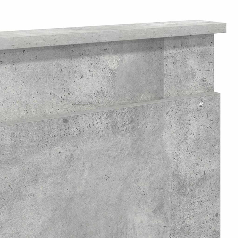 Headboard, California King, Concrete Grey
