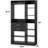 100” x100” Closet System with Wooden Drawer(Adjustable Width)-1763388980