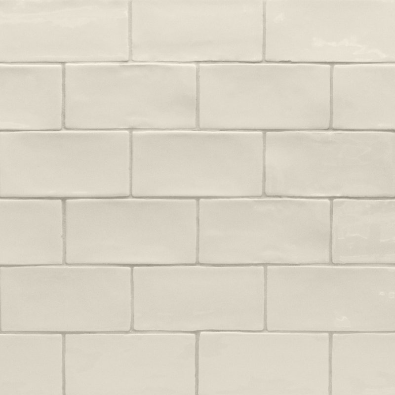 Lancaster 3x6 Polished Ceramic Subway Tile, Celery