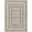Tapis taupe Xhevrie intérieur / extérieur lavable à la machine-848931712