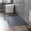 48" W x 32" D Single Threshold Shower Base with Center Drain-87073651-87073654