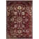 Tapis bourgogne et beige Modway Cynara