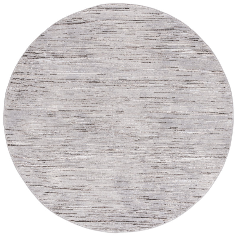 Tapis abstrait Martha Martha, Rond 6 pi 7 po