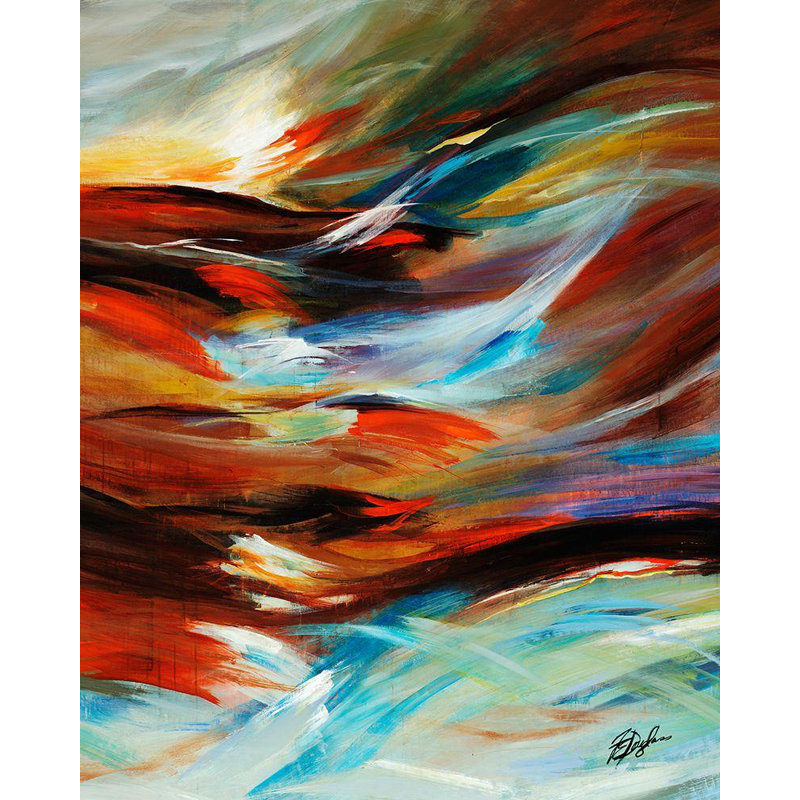 Art sur toile tendue par Brayden Studio® Douglass, Farrell Gallery: Moroccan Wind 2033229, H 34 po x l 28 po