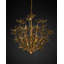 Midsummer 9 - Light Wrought Iron/Glass Chandelier