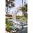 Tropical Leaping Dolphin Piped Statue