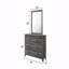 Commode 6 tiroirs, fabrication en bois de style moderne