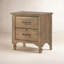 Table de chevet en bois massif Edan