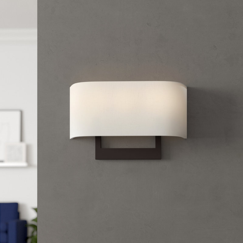 Plafonnier encastré Matiana, H 10 po x l 16 po x P 3,95 po, Bronze