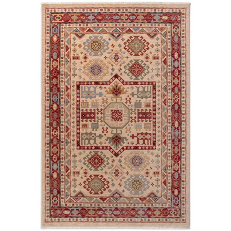 Chrystene Oriental Handmade Machine Woven Rectangle 200cm x 200cm Wool Area Rug