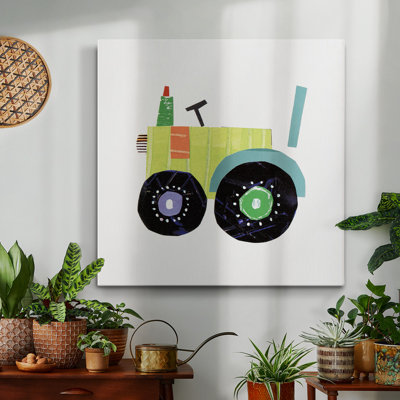 Tractor III-Premium Gallery Wrapped Canvas - Ready to Hang