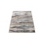 Tapis gris à motif géométrique Ortanta-15487486