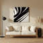 Minimalisme 80, art mural gris en métal-1627186497