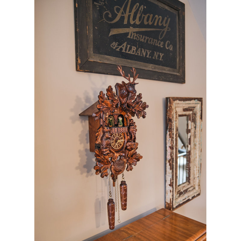 Schwarzwald Wood Cuckoo Wall Clock