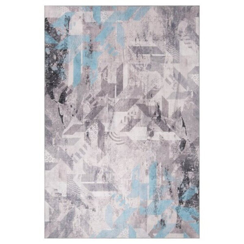 Luxurious Machine Washable Carpet, 100% Polyester, 7.5 x 10.8 Feet | Pile Height: 0.2 Inches, 1850 g/m² | Recycled Poly Cotton Underside, Easy Care, Perfect for Living Room & Bedroom, Soft & Durable Design