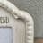 Henslie Wood Beaded Picture Frame with Mat