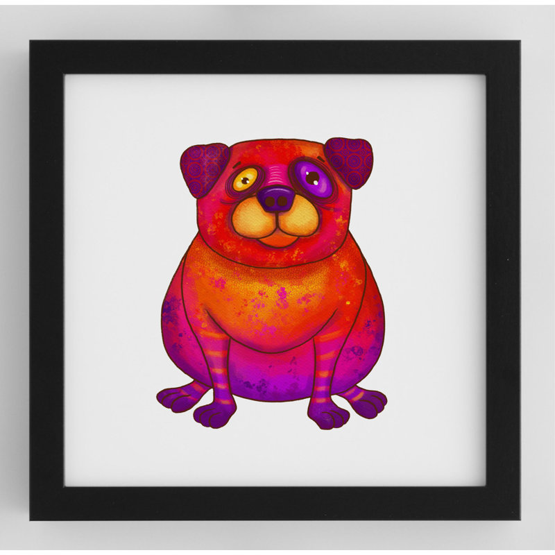 Colourful Cat - Print on Plastic / Acrylic