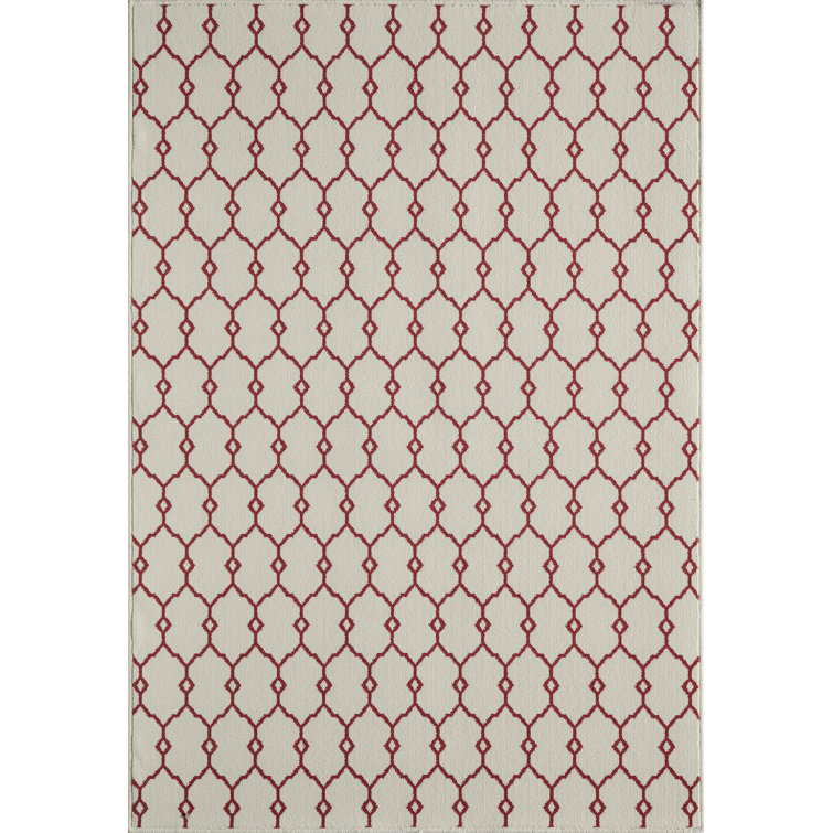 Yepez Geometric Indoor / Outdoor Rug