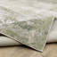 Tapis abstrait vert / gris / ivoire / beige Belinda-2050201827