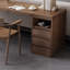 Bureaux rectangulaires en bois massif noyer clair-106649835-106649833