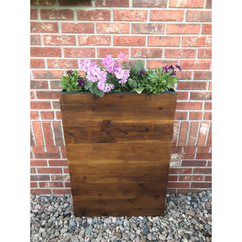 Calandre Wood Planter