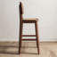 Chaise d'appoint en noyer massif (ensemble de 4)-133397267-133397269