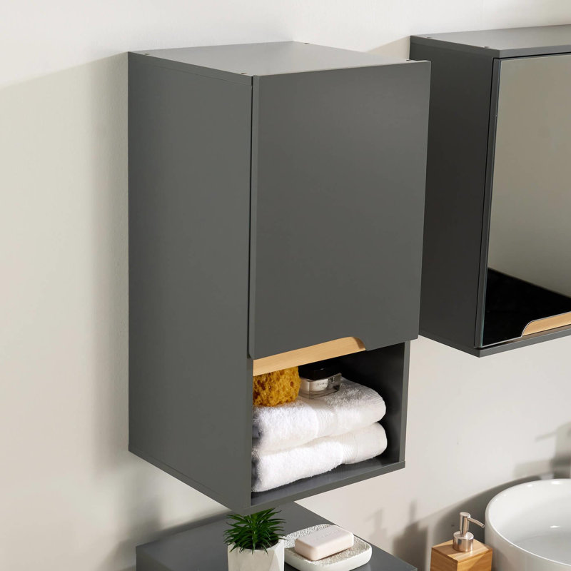 Florence Bathroom Cabinet, Grey