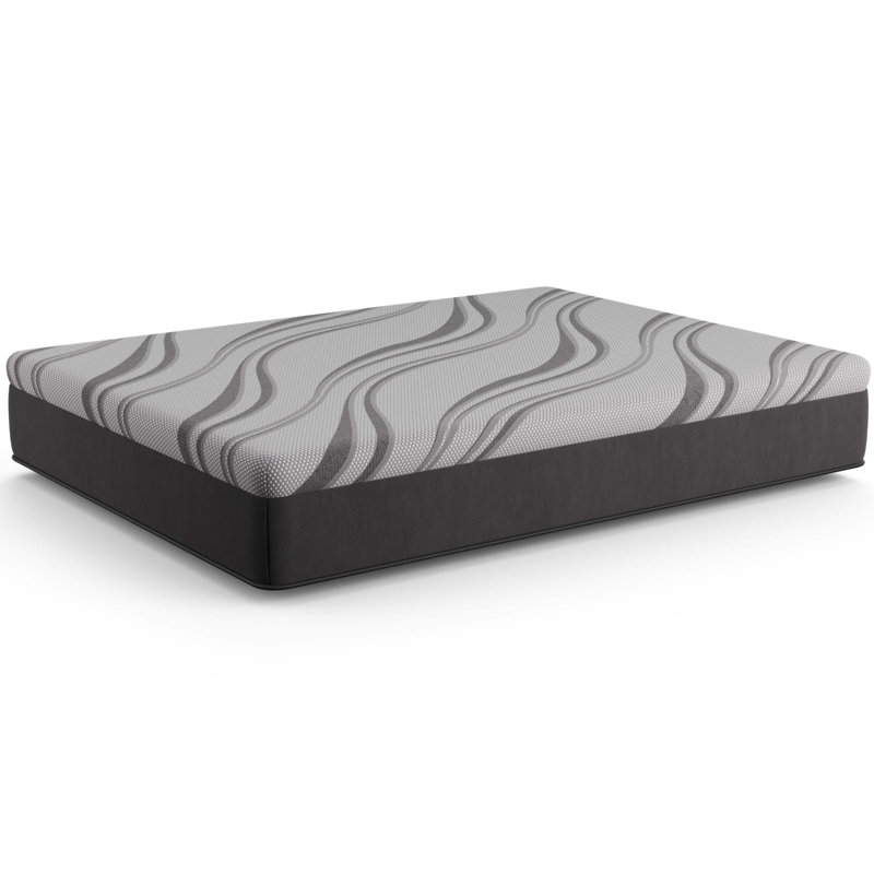 12-Inch Gel Memory Foam Mattress With Ultra-Cooling Fabric, Responsive Support, Spinal Alignment, And Greenguard Gold Certification.