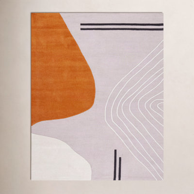 Felipe Wool Abstract Indoor Rug