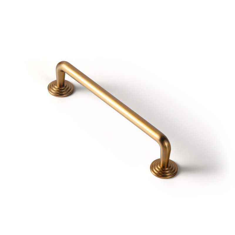 Poignée d'armoire 7 7/16 po, 5", Brun champagne