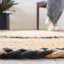 Tapis en jute / coton tissé à la main Triche-112718054