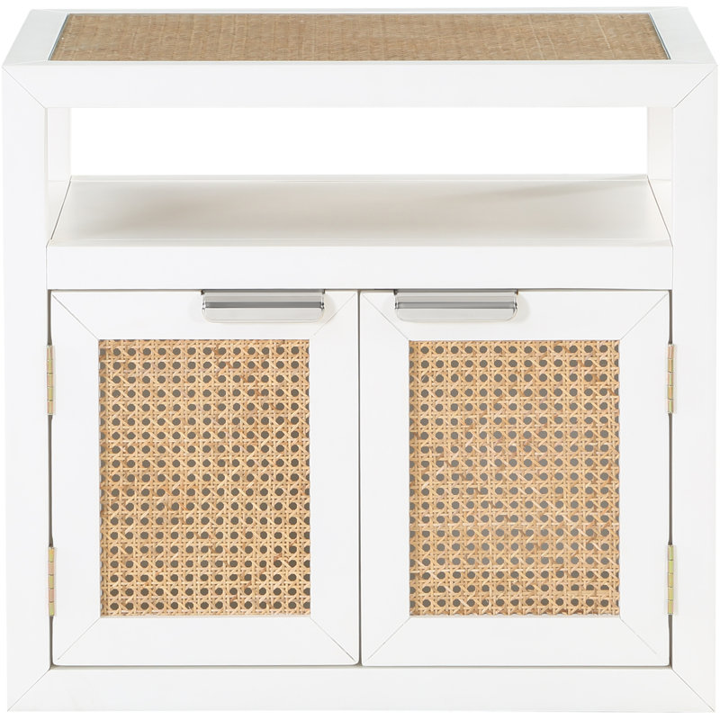 Table de chevet Cole, Blanc